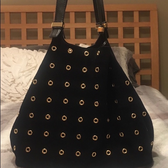 michael kors grommet bag